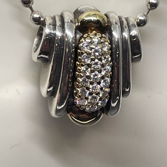 Lagos vintage diamond pendant - Picture 2 of 8